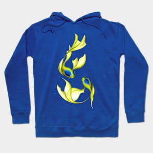 Peacock Fish Hoodie